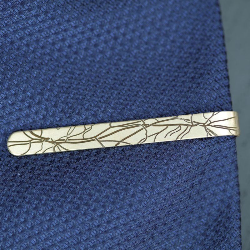 Krawattenklammer-Silber