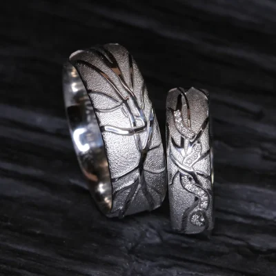 Platin-950-Ring-Cameo-16?-diamanten-speziell-Basel-handgefertigt